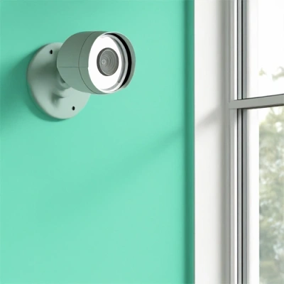 San Jose vivint camera facing a window